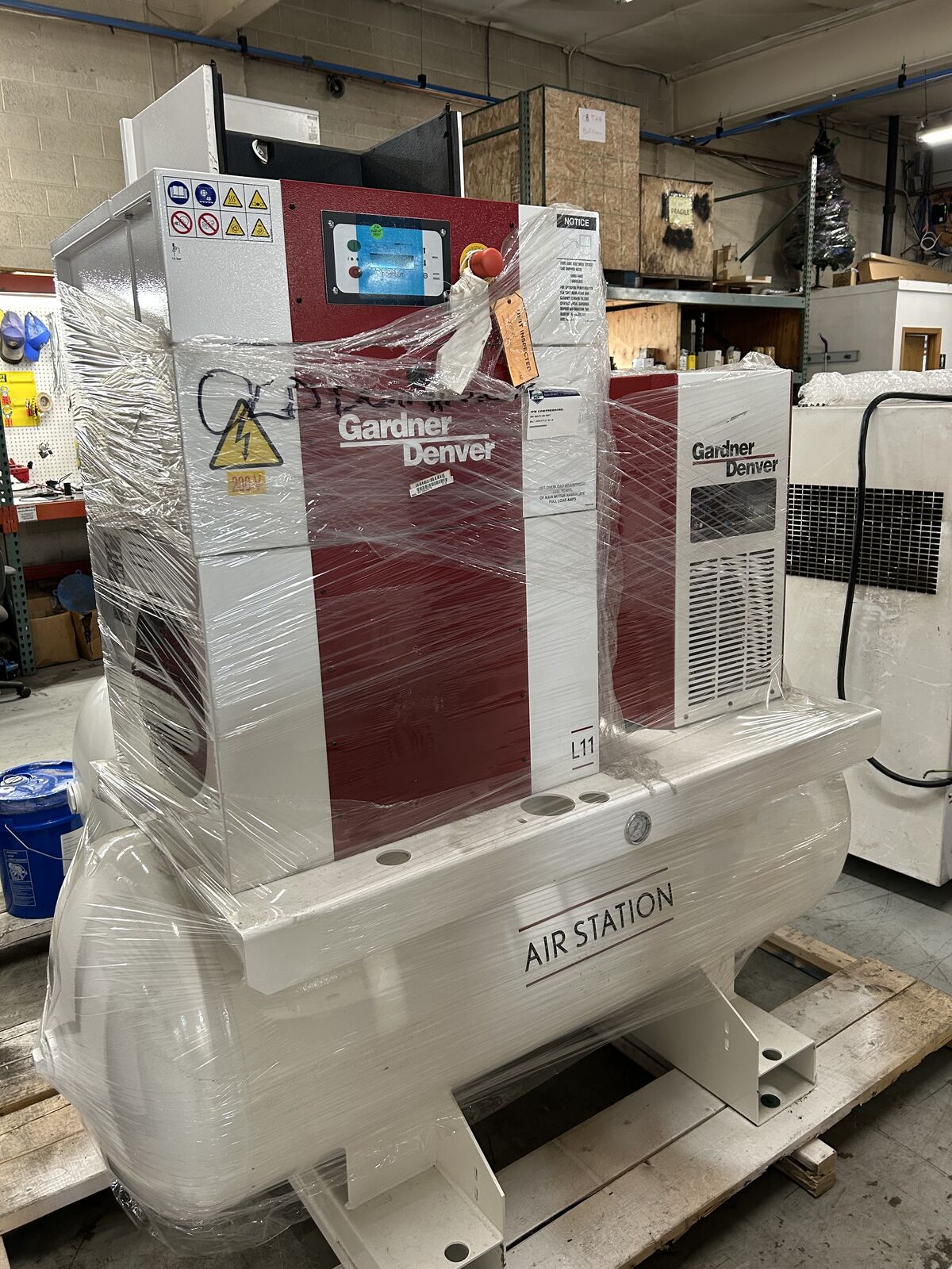 Gardner Denver 15 HP Rotary Screw Compressor