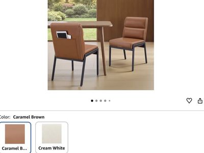 Solid set of kitchen chairs- New in box!