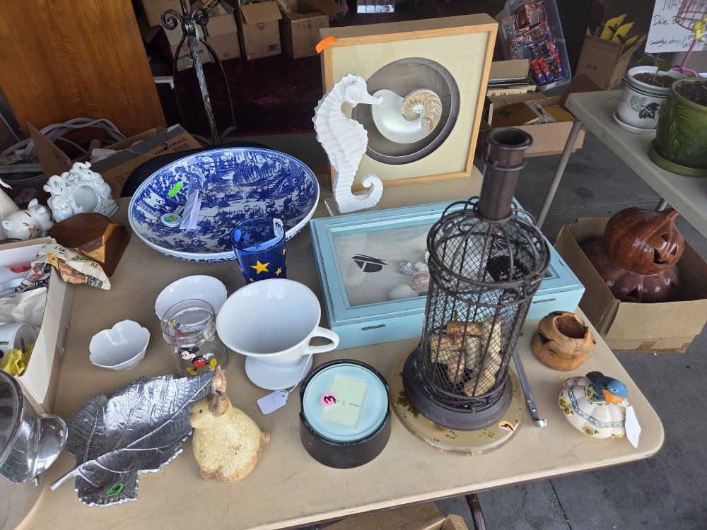 Fund raiser Yard sale today