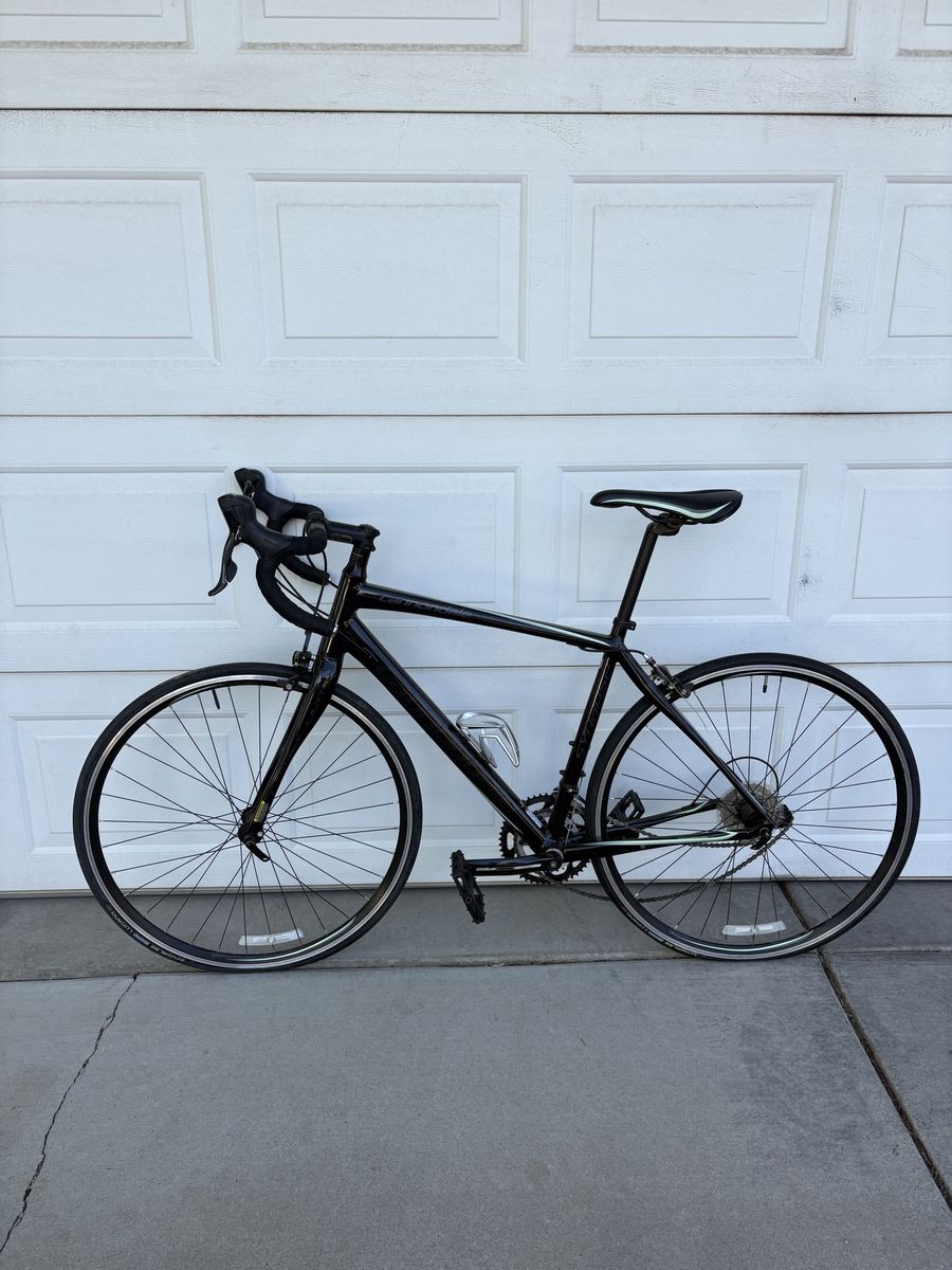 Cannondale Synapse Road Bike - Black / Green Trim