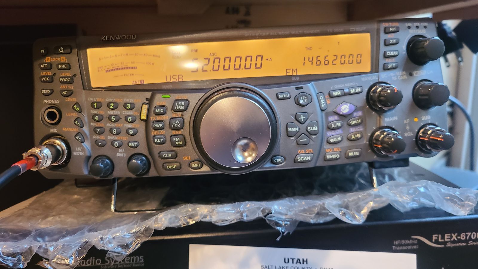 Kenwood TS-2000 all band, all mode Amateur radio transceiver