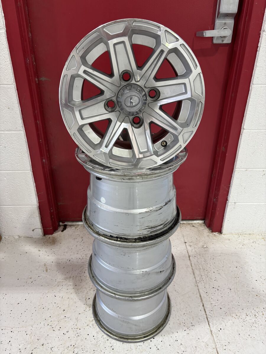 Nice Factory Wheels for Kubota RTV - 12" x 8.5" - Two Extra Tires!!!