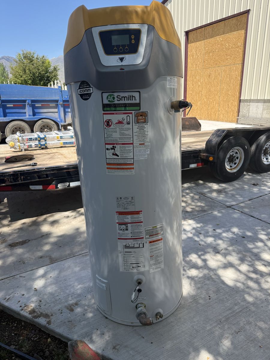 100 Gallon AO Smith Water Heater