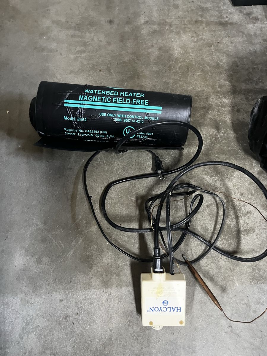 Halcyon Model 8452 Waterbed Heater - Magnetic Field-Free for 2006, 2007, 4212 Control Models
