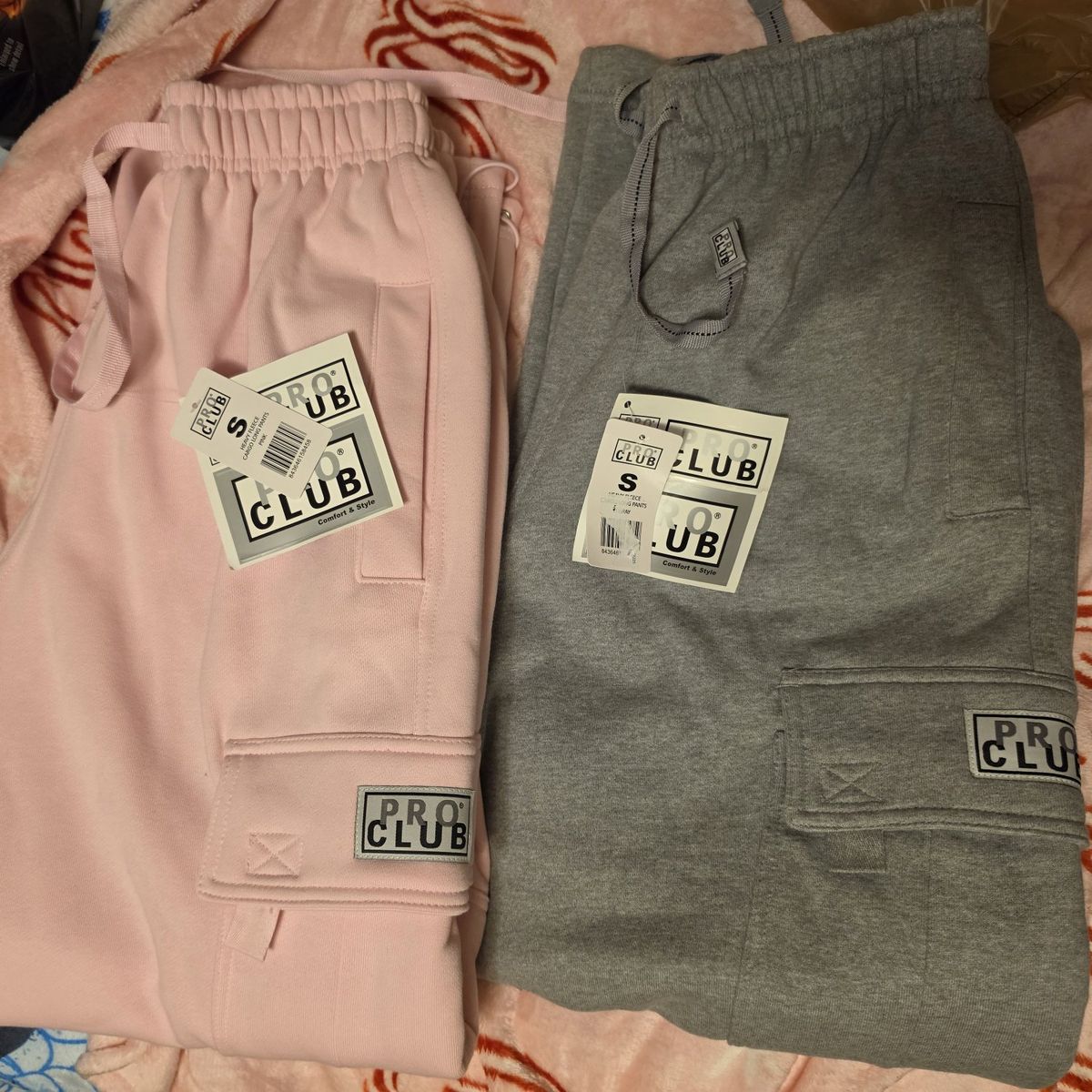 Pro club cargo sweatpants size S