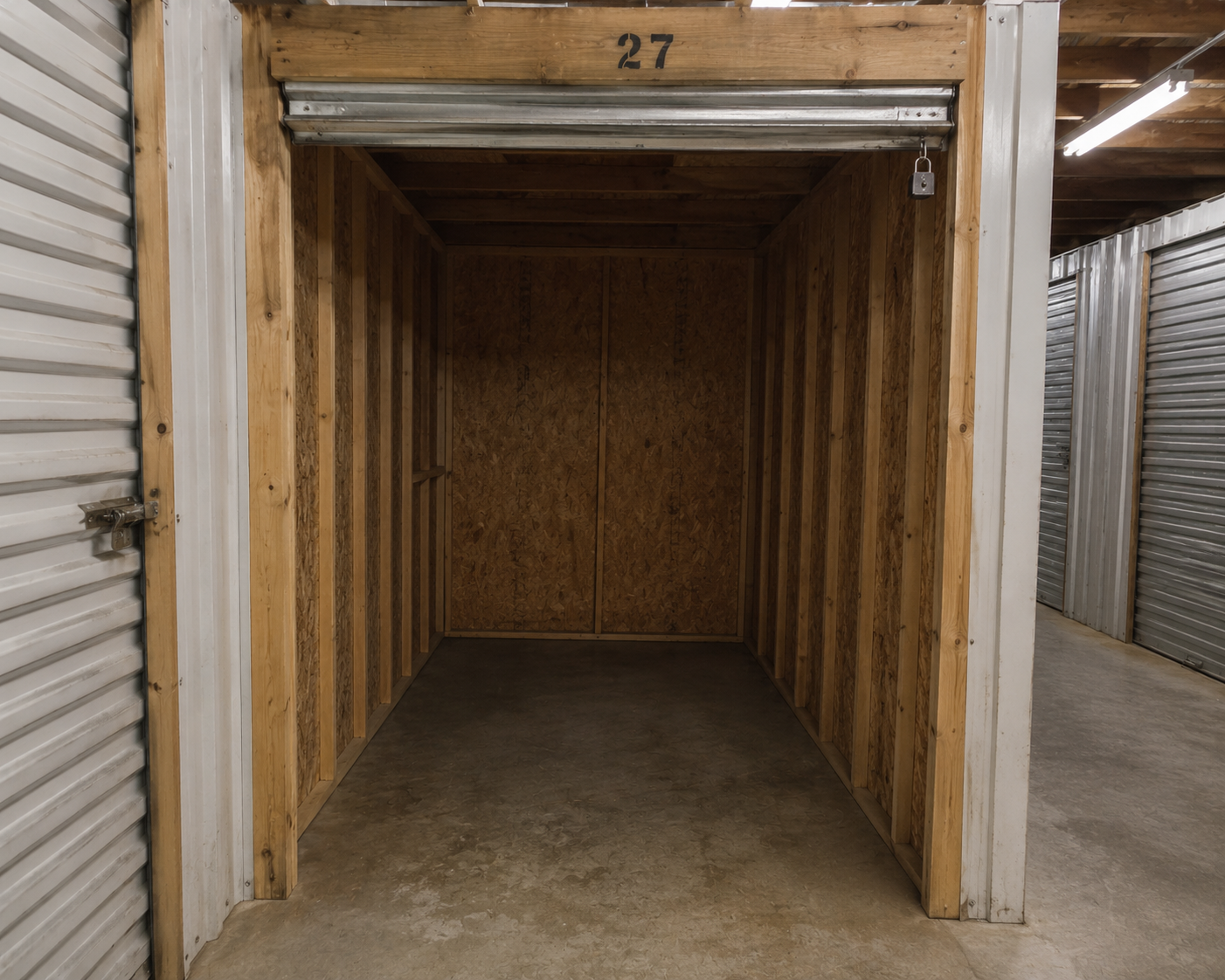 Storage Units available in Davis County