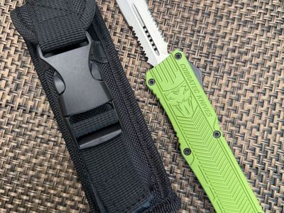 New, Cobratec CTK-1 Zombie Green (Crrakote) OTF Knife