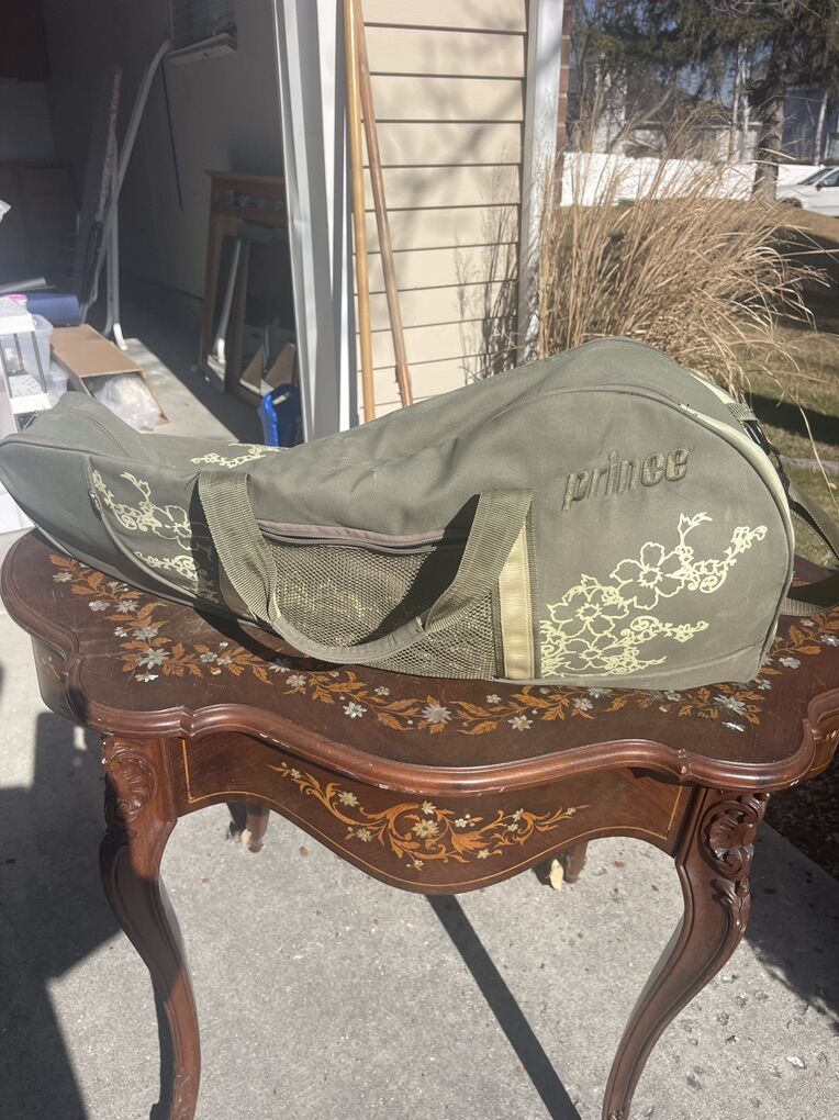 Tennis Racket And Bag