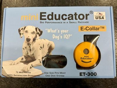 Educator ET-300 Mini E-Collar - 1/2 Mile Range, One Dog System