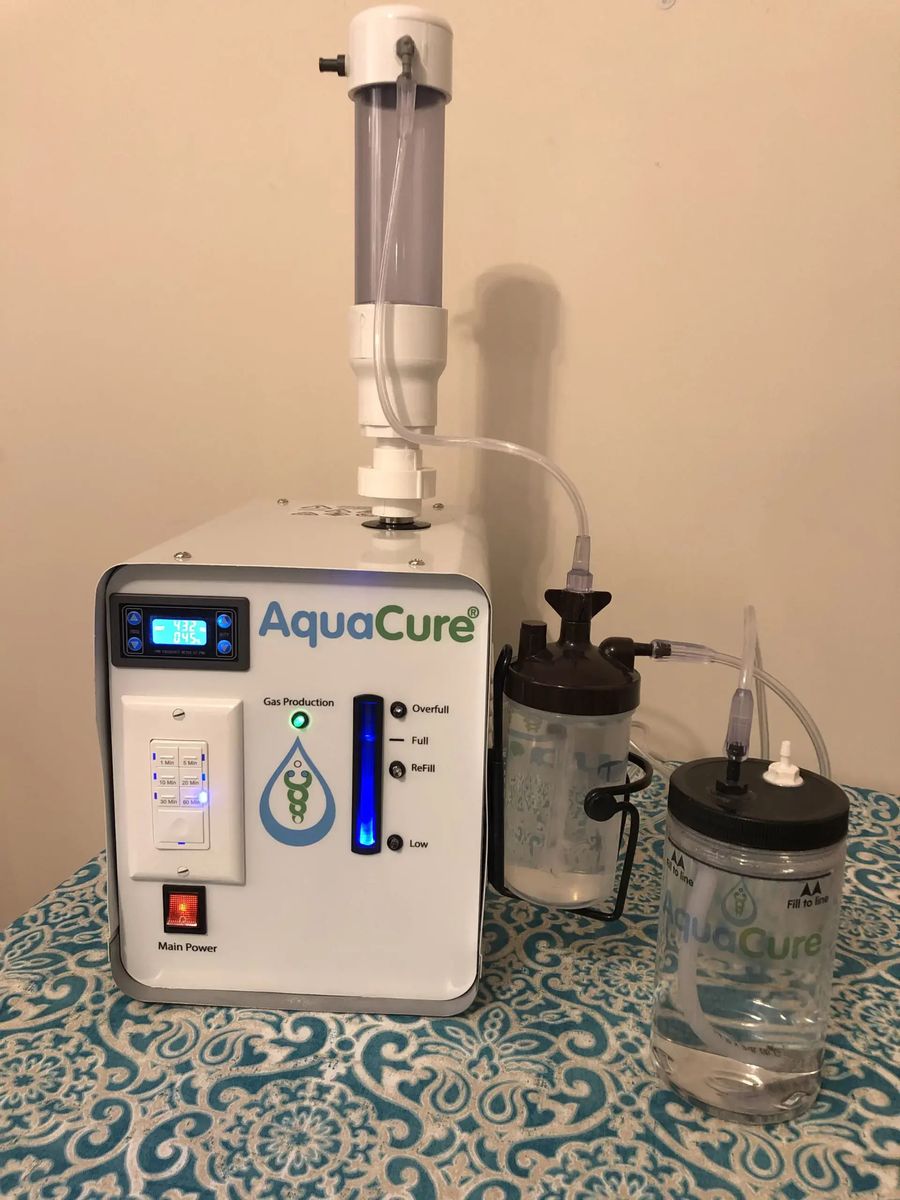 AquaCure AC50 Hydrogen Brown's Gas Generator w/ HydrOxy Welding Torch Attachment