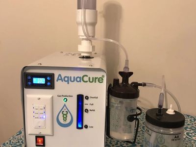 AquaCure AC50 Hydrogen Brown's Gas Generator w/ HydrOxy Welding Torch Attachment