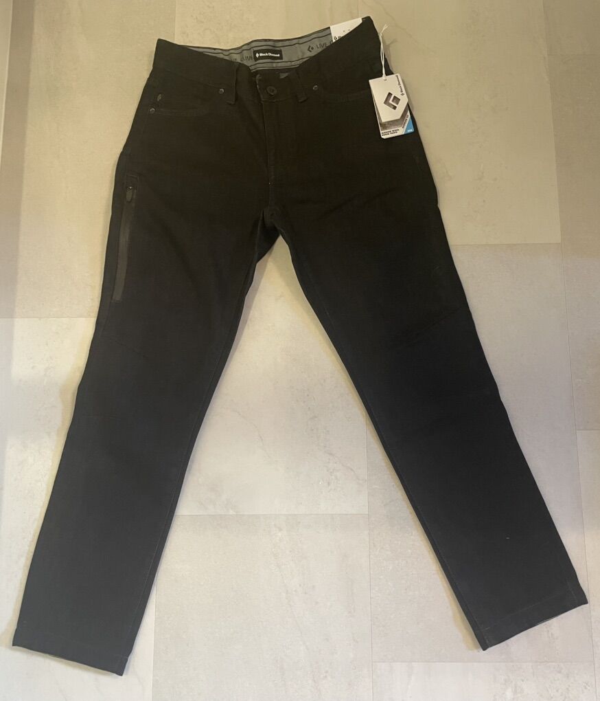 Black Diamond Mission Wool Blend Denim Jeans