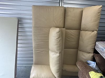 Used Tan Couches with Cushions (2 Available)