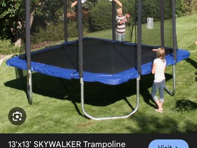 Skymaster 13' Square Trampoline
