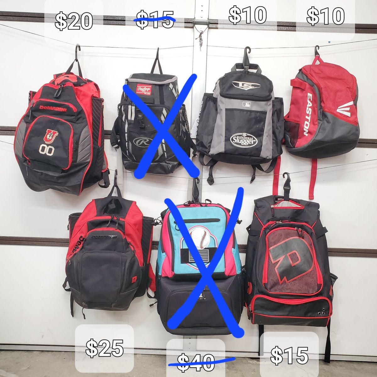 Baseball or Softball Backpacks