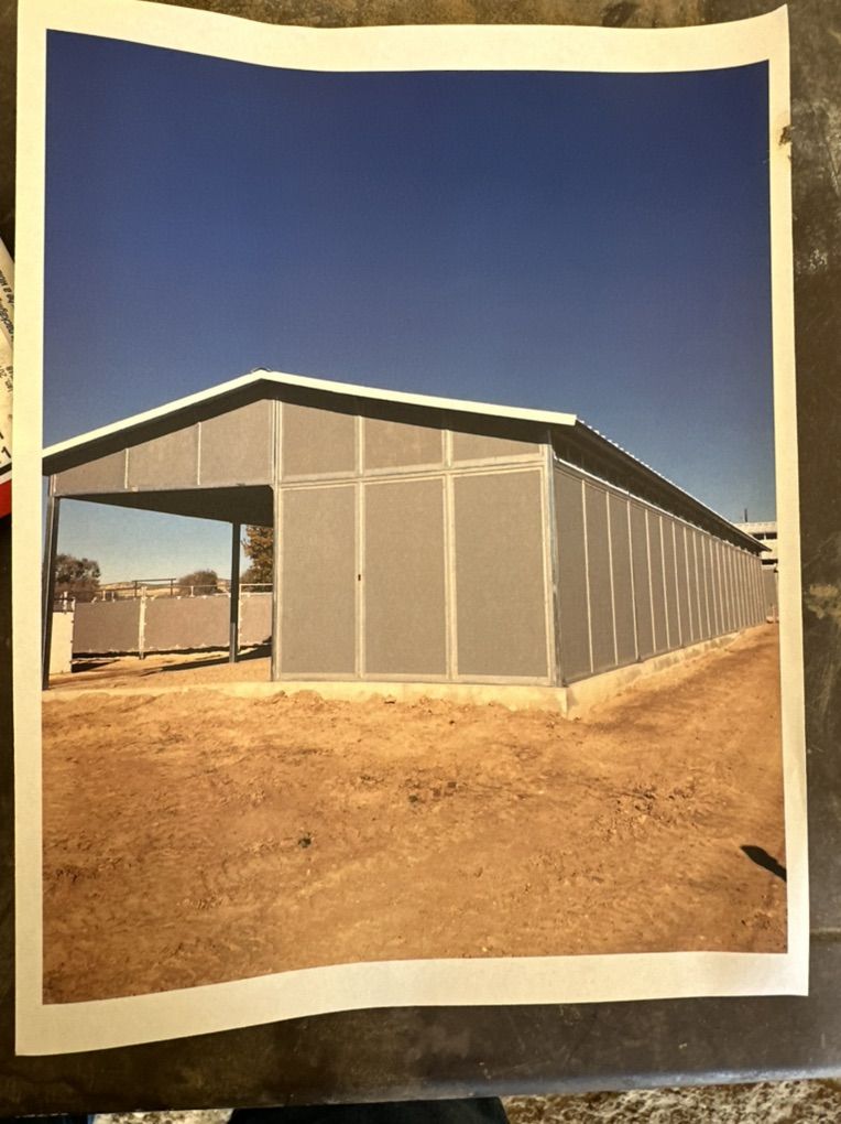 Noble 6 Stall Barn With Cowboy Porch