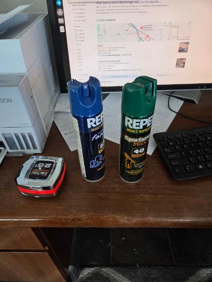 Whole box of bug repellant, most of it never used.  $1 for entire box