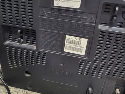 Tv 13 inch crt with vcr