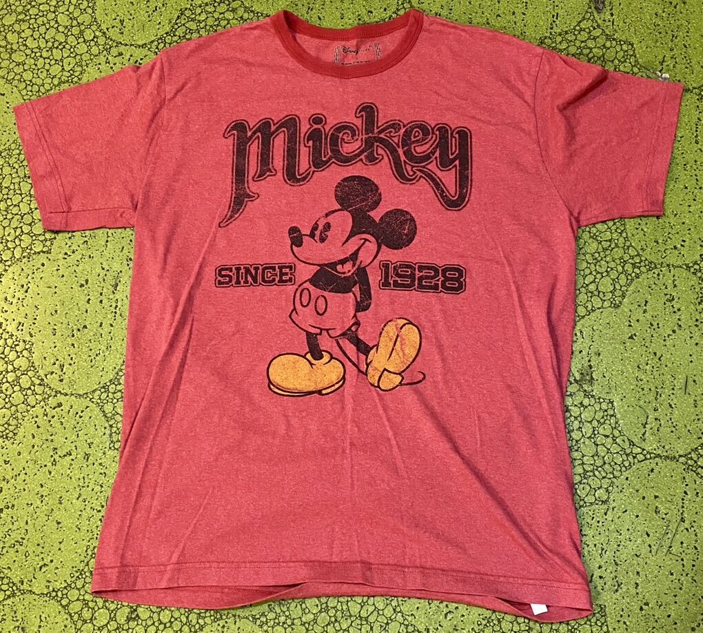 DISNEY Classic Vintage Mickey Mouse T-Shirt size L