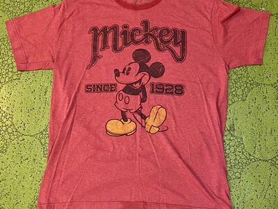 DISNEY Classic Vintage Mickey Mouse T-Shirt size L