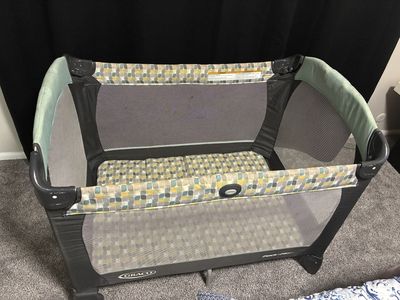 Graco Pack 'n Play and Foam Mattress Topper