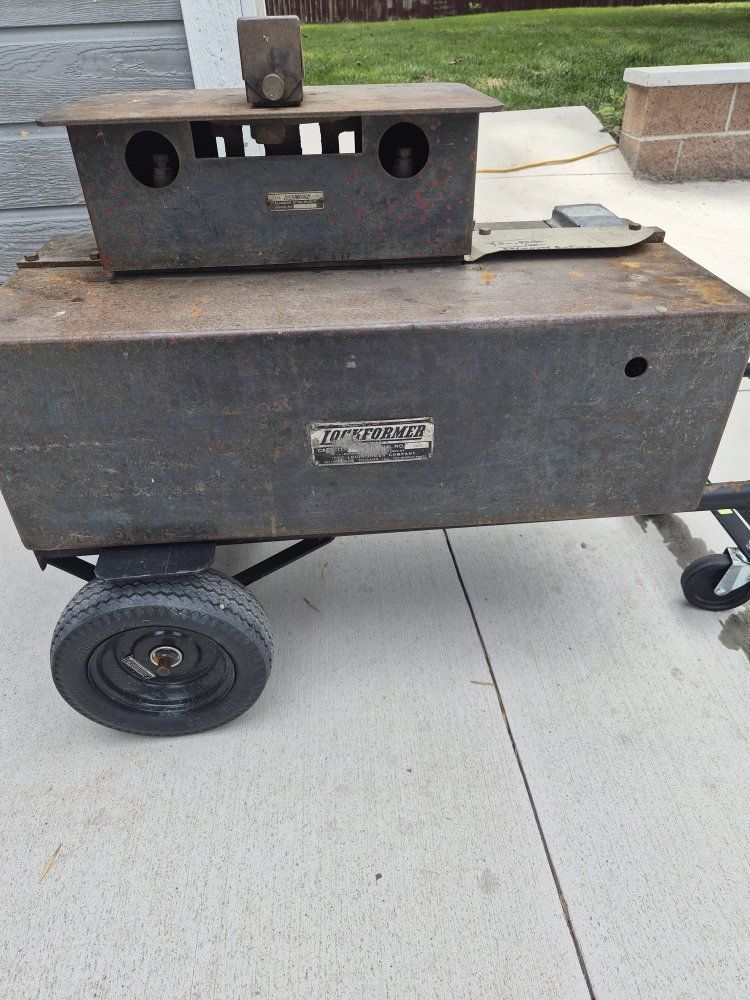 HVAC Sheetmetal Pittsburg and Flange  Machine