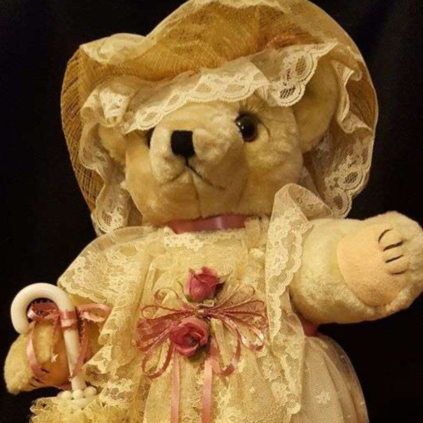 Vintage Victorian Jointed Bear
