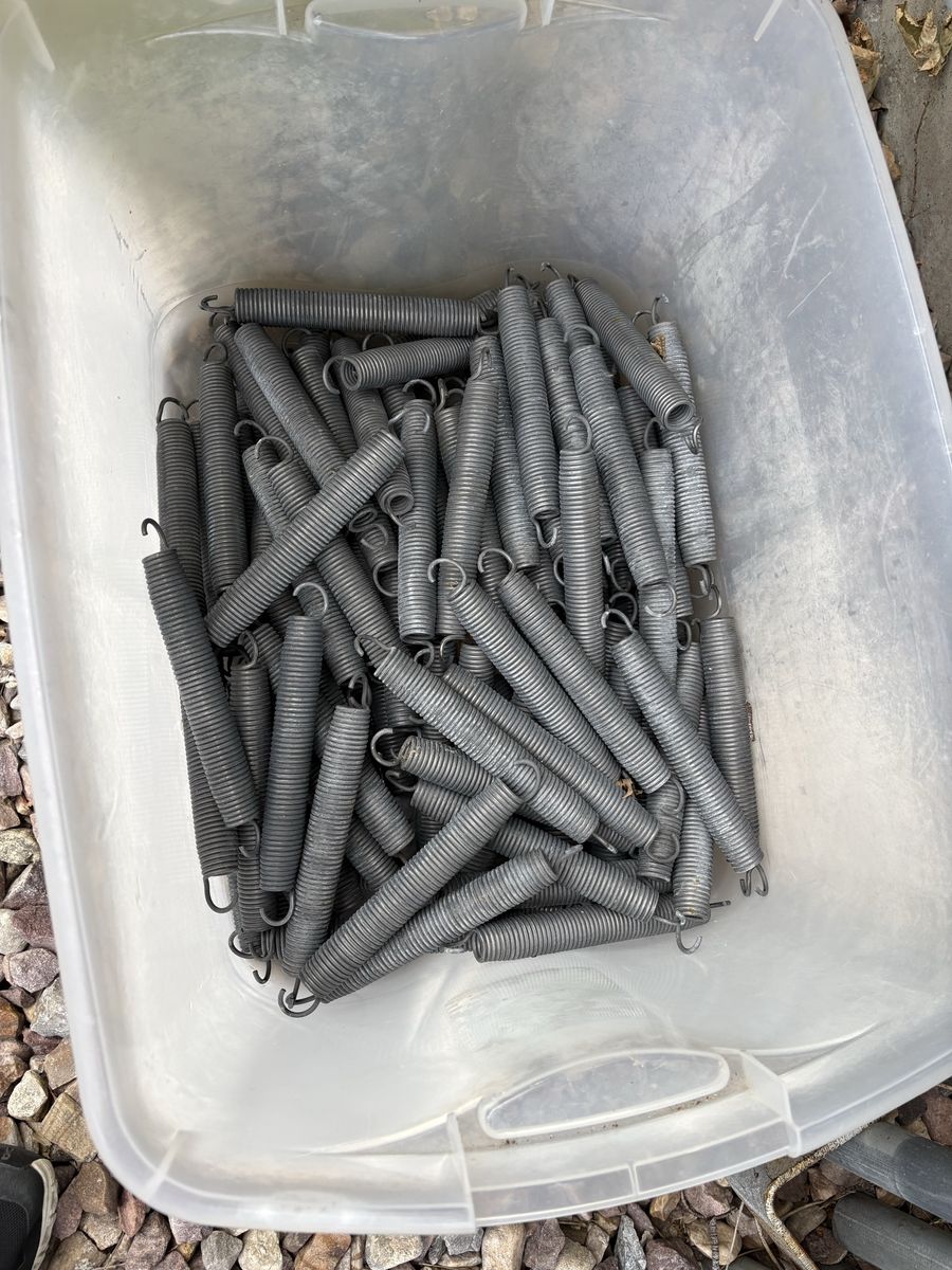 Heavy Duty Round Trampoline Frame and Springs
