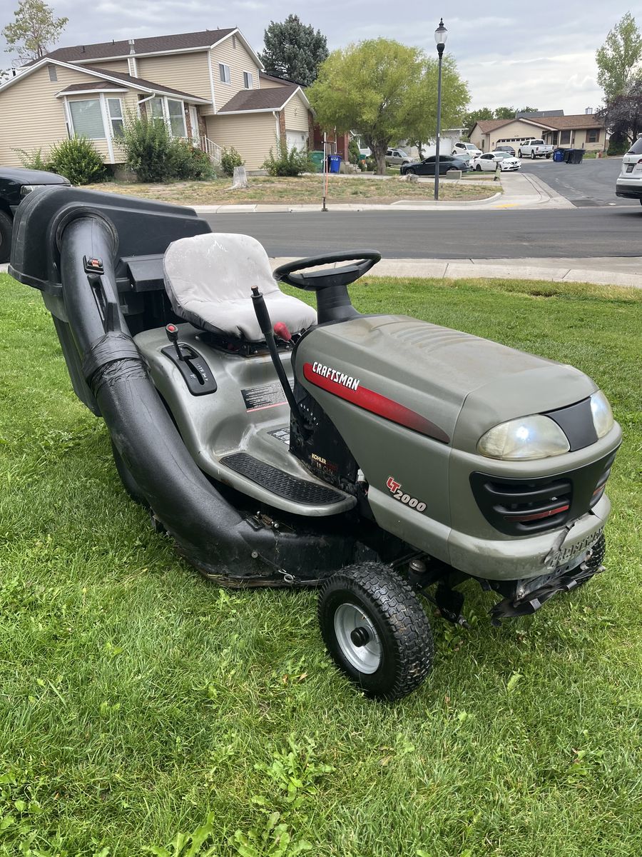 Craftsman Lt2000 Riding Mower