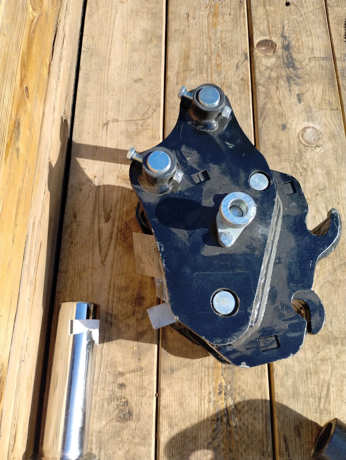 qick grab pin grab cupler