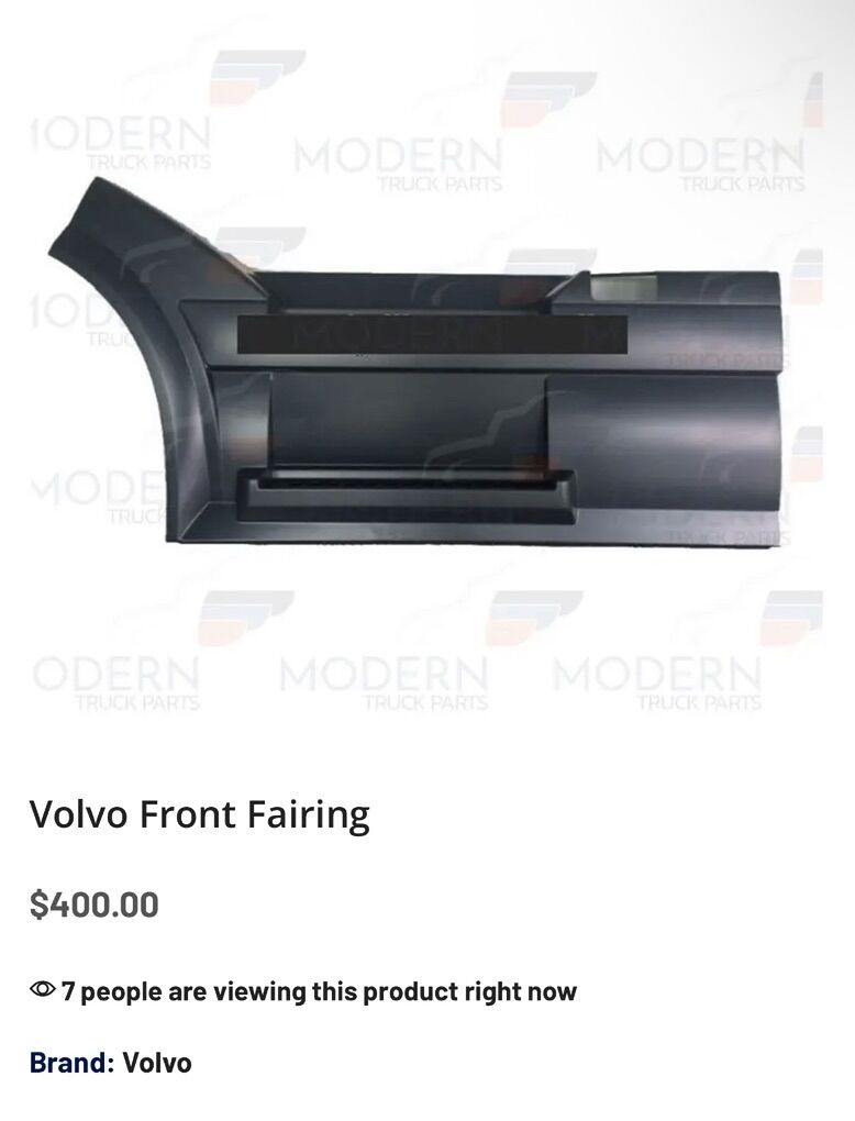 Volvo VNL 2004-2018 Front Step Fairing 82487576