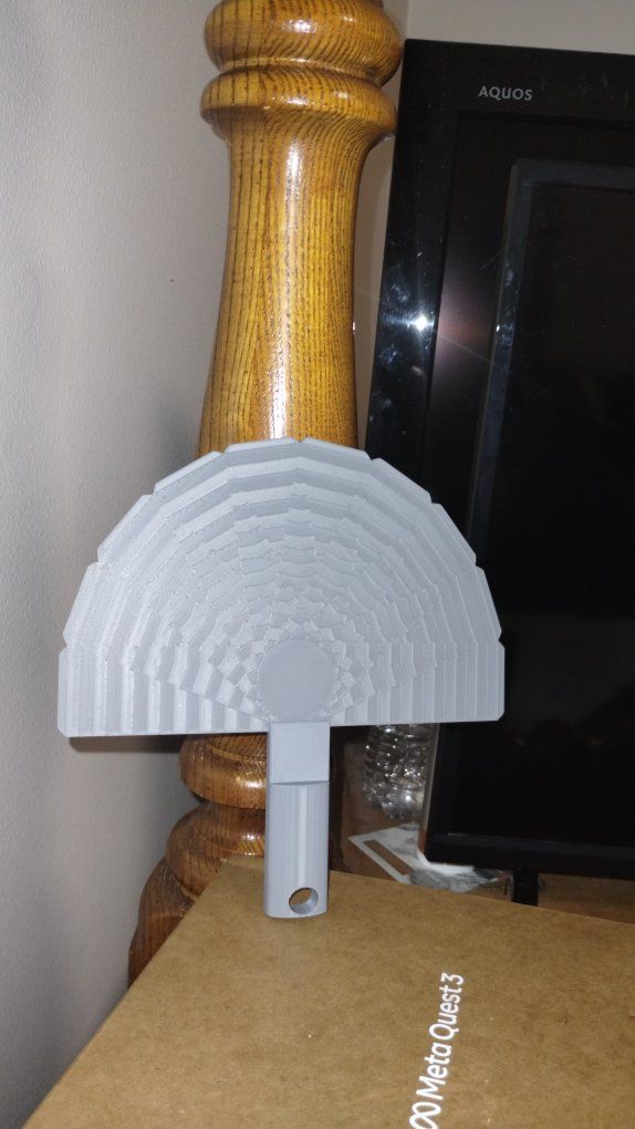 3D Printed hand Fan