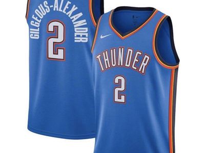 Shai Gilgeous-Alexander #2 | L & XL | Oklahoma City Thunder Swingman Jersey | SGA | MOJ024