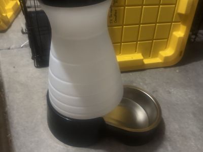 Large PetSafe brand water bowl