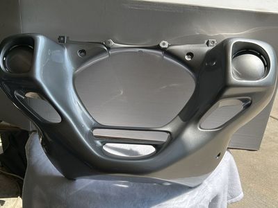 Genuine Honda GL1800 Lower Front Cowl Housing / Fairing - Silver ABS Plastic