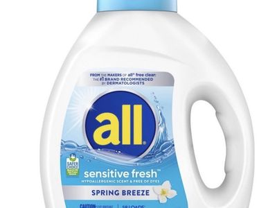 All Sensitive Fresh Spring Breeze Detergent 73 Oz