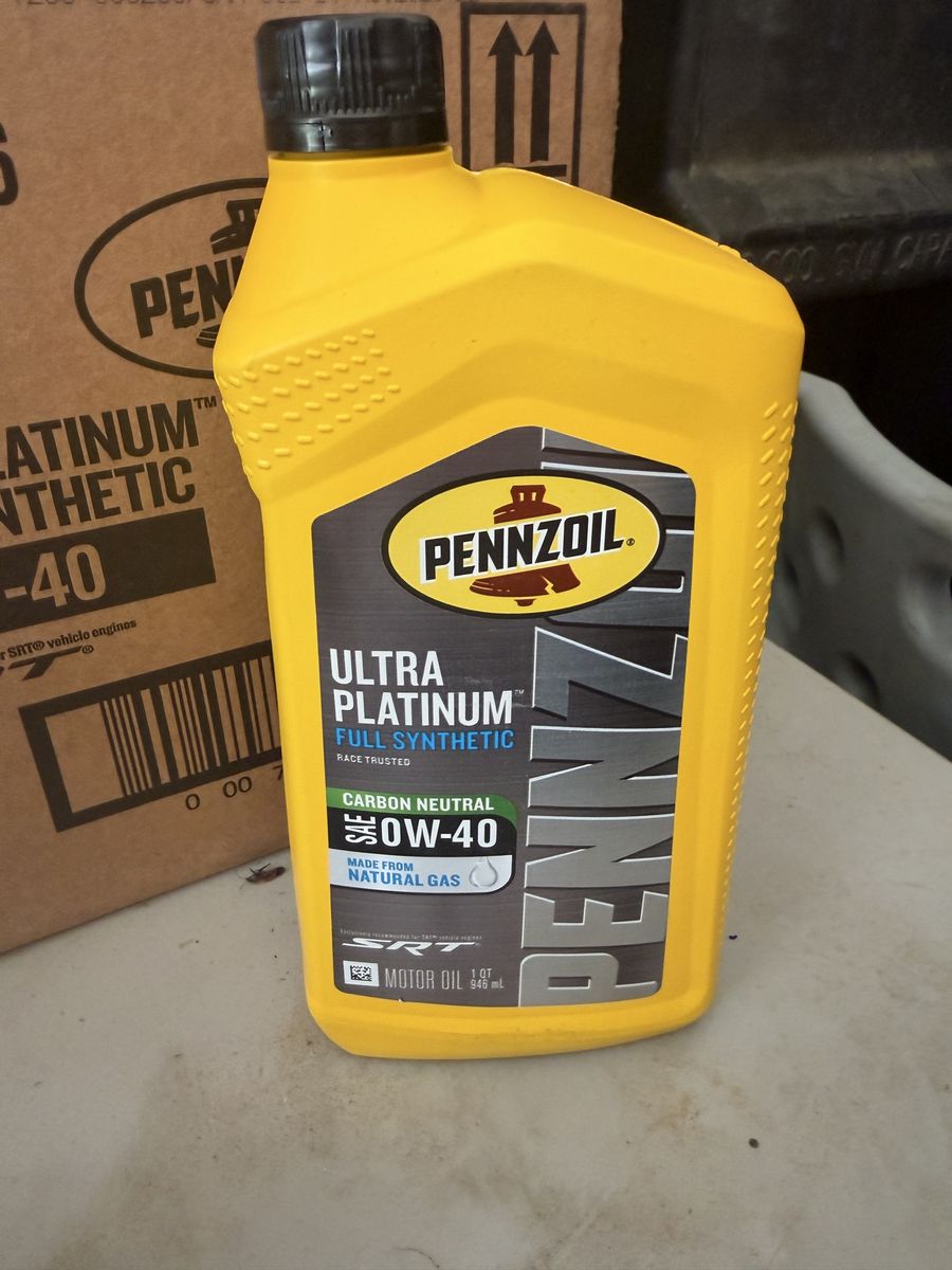 Mopar MO-899 Oil Filter & Pennzoil Ultra Platinum 0W-40 Full Synthetic Motor Oil for SRT Engines