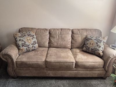 Micro fiber couch