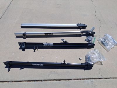 Thule Bike Trays with Keys. I have five of these bike trays with all parts and keys. $25.00 per tray.