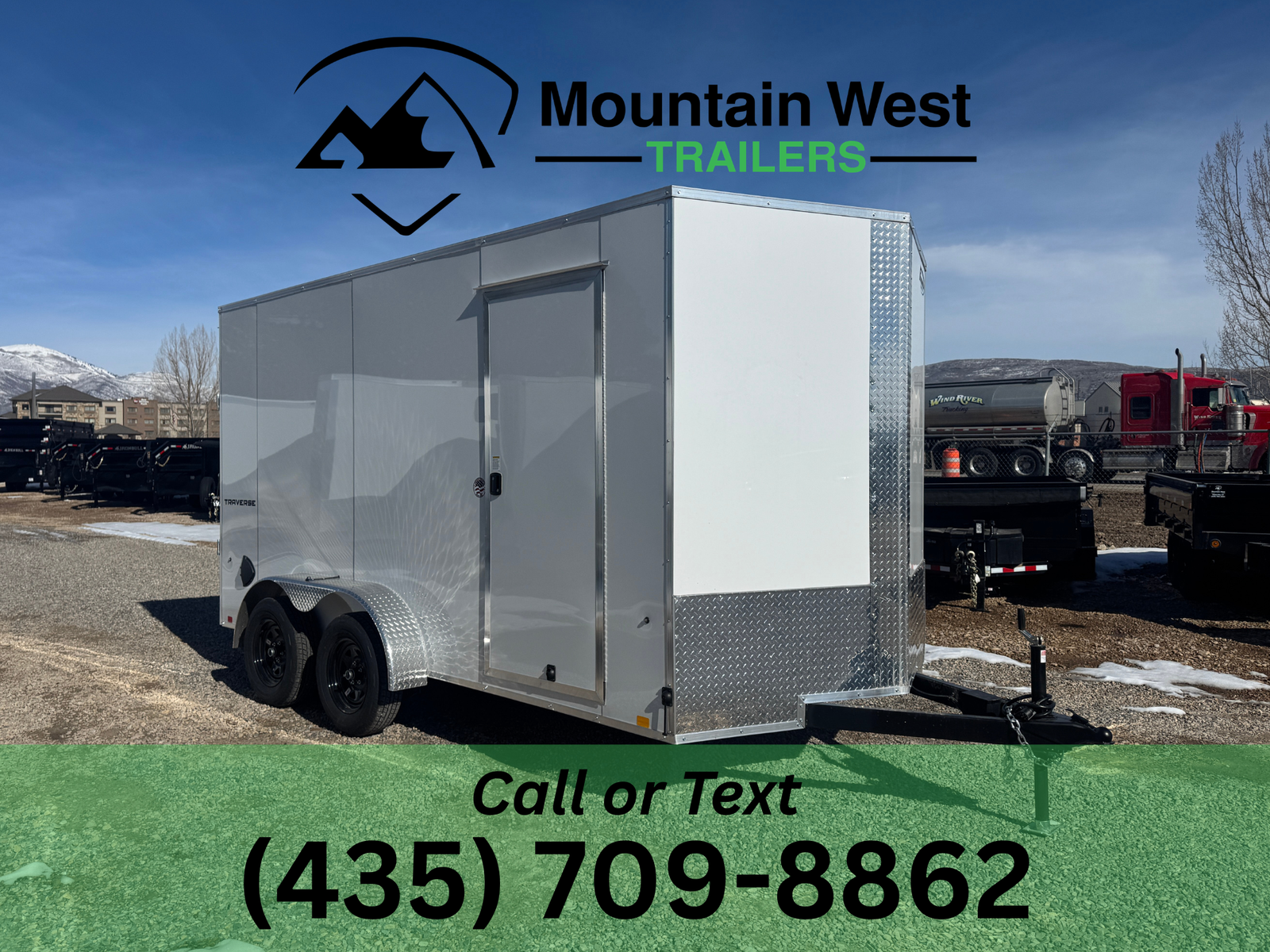 2026 Formula TRAVERSE 7X14 Enclosed Cargo Trailer