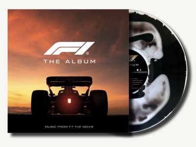 F1 The Album Black Oil Effect Liquid Filled Vinyl
