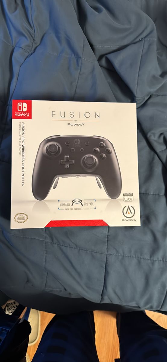 PowerA Fusion Pro Wireless Controller for Nintendo Switch with Pro Pack