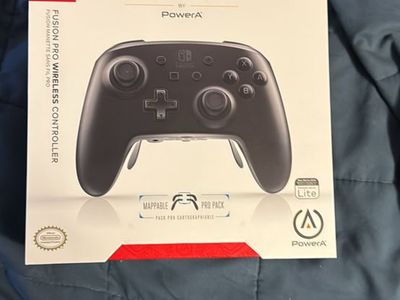 PowerA Fusion Pro Wireless Controller for Nintendo Switch with Pro Pack