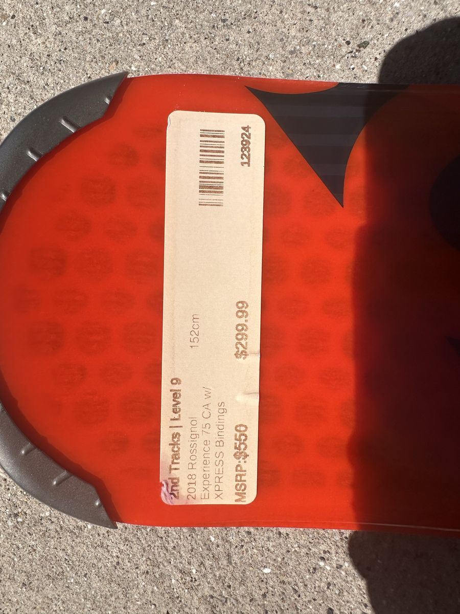 Rossignol Skis 152cm + Poles — Complete Ski Setup — $100