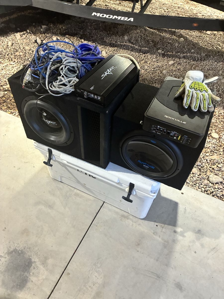 SCAR sub setup and extras
