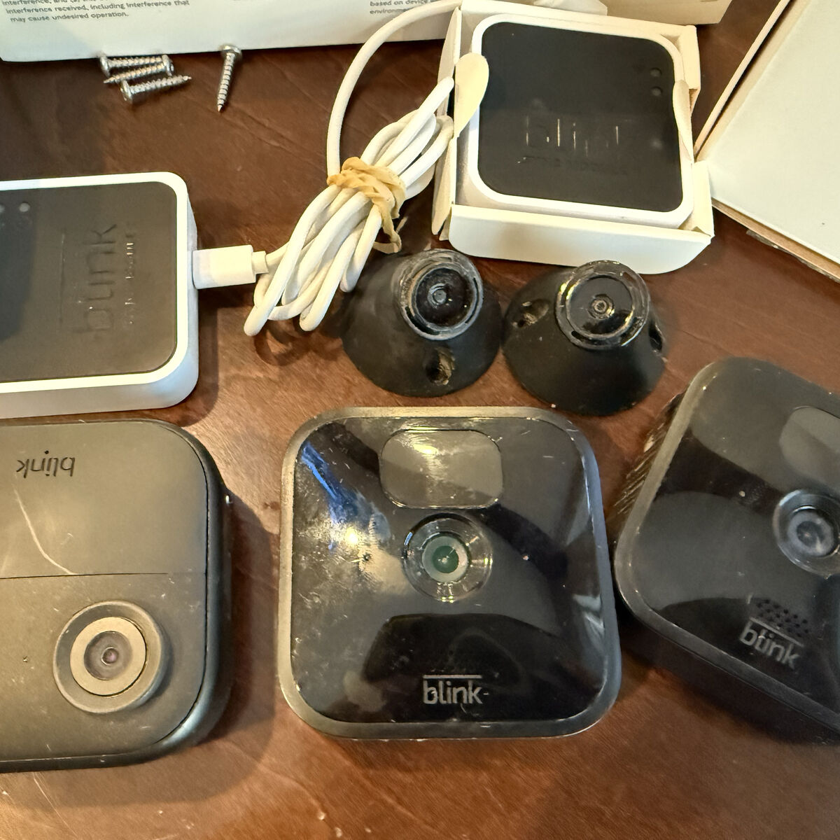 BlInk doorbell + three cameras + 2 Sync Modules