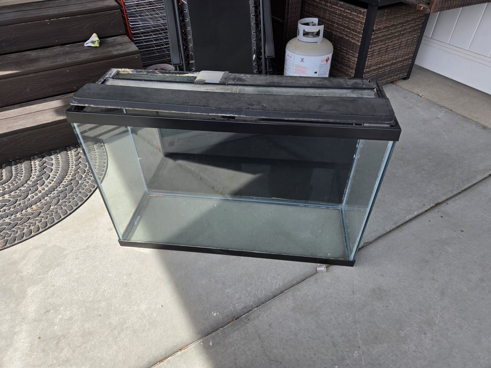 45 Gal fish tank aquarium