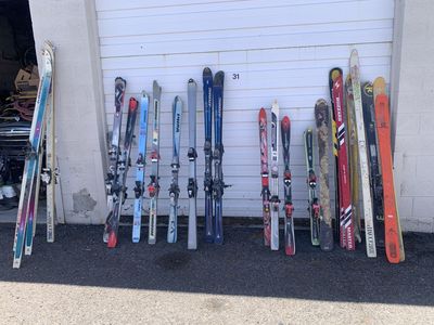 Project, Scrap, Or FurnIture skis For Sale