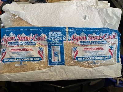 Evaporative cooler pads, Air conditioner swamp cooler