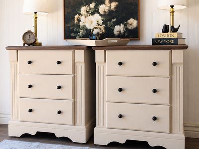 Large 3 Drawer Nightstands - The Brookside